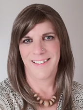 A photograph of Alison Riley